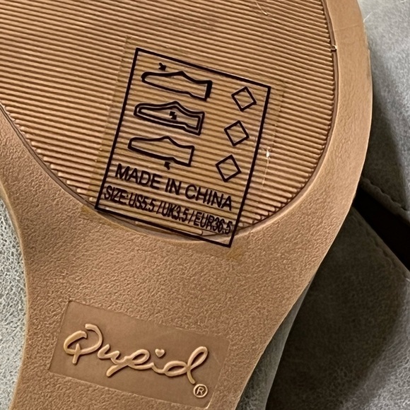 CADENCE Peep Toe Strappy Heels Buckle Grey Size 5.5 - Picture 11 of 14